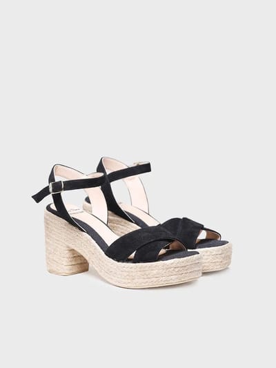 Sandalen met hak en enkelbandje | KOTA-A