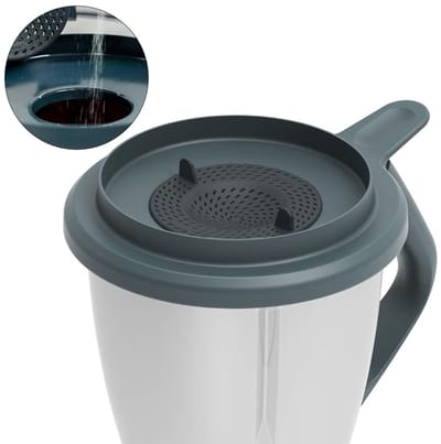 Set van 3 spatbeschermers Geschikt voor Thermomix TM6 / TM5 / TM31, siliconen spatbeschermers Geschikt voor Monsieur Cuisine Smart / MC Trend / MC Connect keukenmachines.