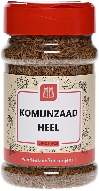 Van Beekum Specerijen - Komijnzaad Heel - Strooibus 130 Gram