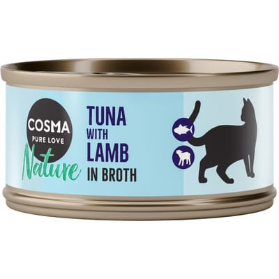 24x70g Tonijn & Lam Cosma Nature Kattenvoer
