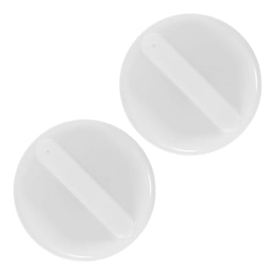 Koelkast Thermostaatknop - Temperatuurregelaar Draaiknop - Koelkast Temperatuur Instellen - Universele Compatibiliteit - 2 stuks - Wit