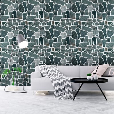 Behangeffect sticker - OSLO STONES - 30x30cm