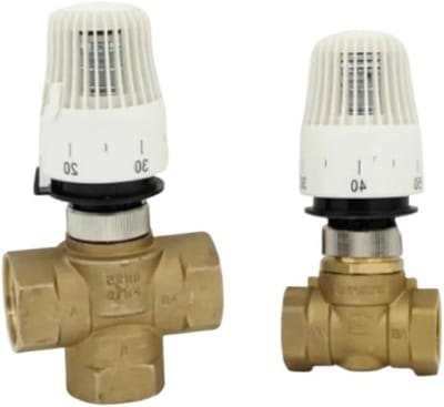 Thermostatische Radiator Knop - Verwarming Regelknop - Comfort Verhoging - Afstandsbediening Functie - M30 x 1.5 - Zilverkleurig