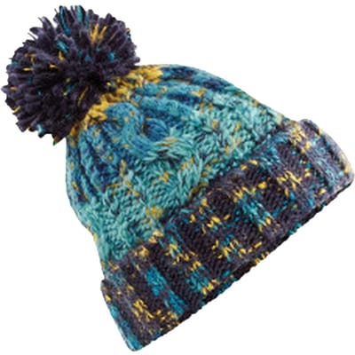 Beechfield Vrouwen/dames Kurkentrekker Pom Pom Beanie (Marineblauw)