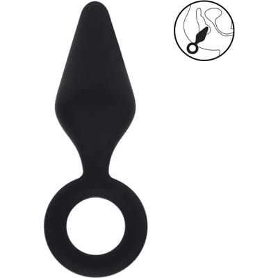 Levelz - Siliconen Anaal Plug met Ring Maat L
