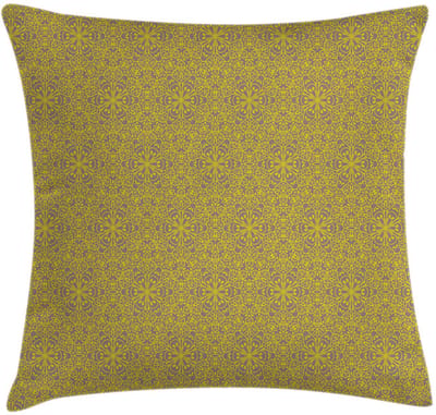 ABAKUHAUS Kussenhoes Hexagonaal – Bloemenpatroon Dubbelzijdig 50x50 cm