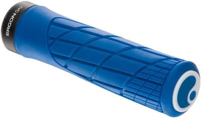 Fiets Handgrepen - Stuur Grips - Mountainbiken - Aluminium Klem - 33 mm Diameter - Lichtblauw