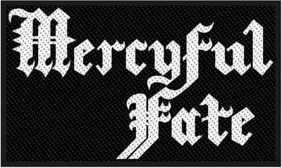 Mercyful Fate - Logo Patch - Zwart
