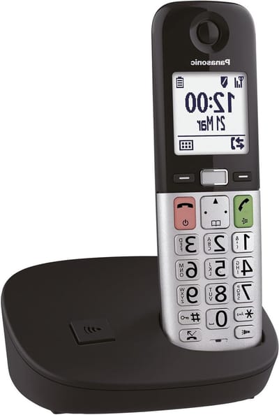 Draadloze Telefoon - Vaste Telefoon - Makkelijk Bellen - Verhoogd Volume - 2.1 Inch Scherm - Zwart