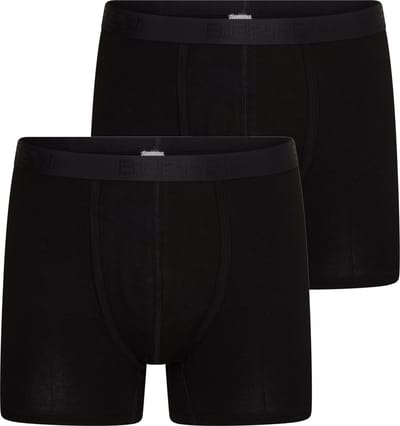 Beeren heren boxershorts Dylan met gulp - 2-pack - maat XXL - zwart
