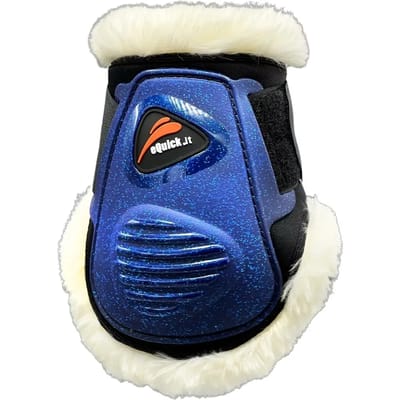 Vetlokbeschermers voor paarden met bont eQuick eLight Sky Full Of Stars Fluffy