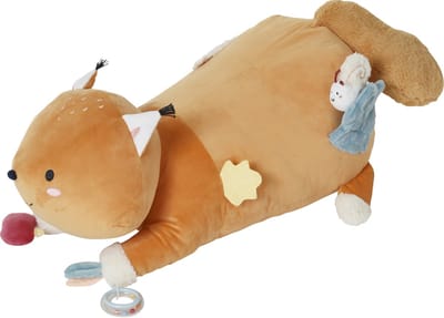 Vertbaudet Grote activiteitenknuffel eekhoorn LES AMIS DE LA FORжT