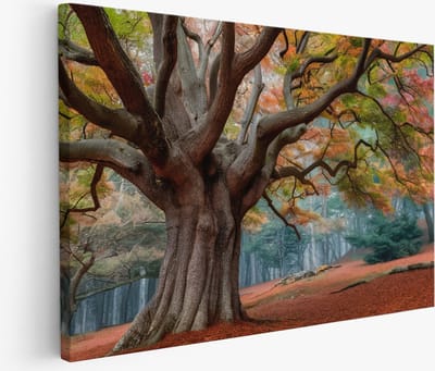 Saammp Muurcirkel Hout - Abstract - Afrikaanse Vrouw - Witte Tulband - Ø 80 - Wandcirkel - Wanddecoratie Cirkel - Muurdecoratie Woonkamer - Slaapkamer decoratie - Rond Schilderij