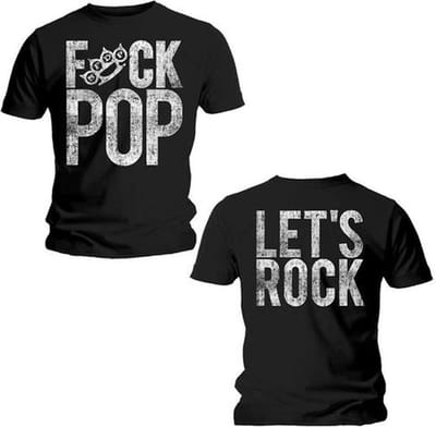 Five Finger Death Punch - F*ck Pop Heren T-shirt - S - Zwart