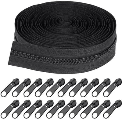 SPHProducts - Nylon ritsrol - Handgrepen - 10 meter - Zwart - Voor
