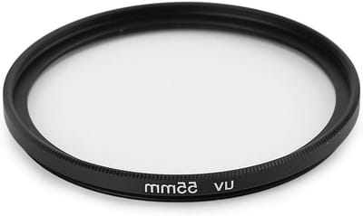 55mm Ultraviolet Lens Filter voor Camera's - Bescherming, Vermindering van Haze en Verbeterde Kleuren