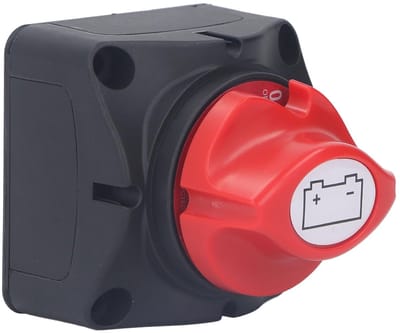 ONF3 - Accuschakelaar - Accu-isolator - Stroomonderbreking - 48-60V - Hoofdschakelaar - Veiligheid - Geschikt voor RV, boot, auto