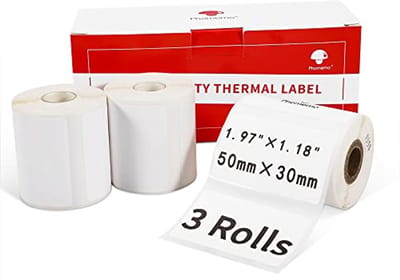 Multifunctionele Zelfklevende Labelpapierrollen - Geschikt voor Diverse Labelprinters - 50 x 30 mm