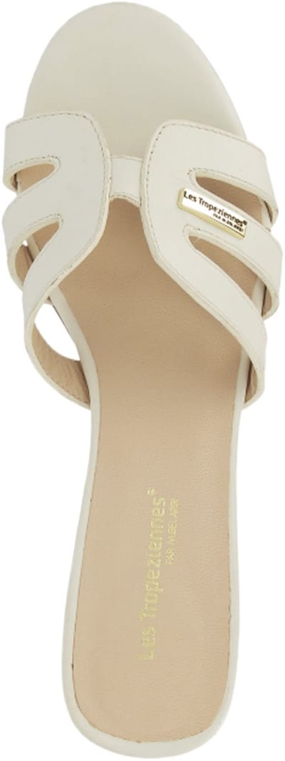 Leren sandalen met hak van M.belarbi Livia