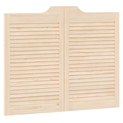 vidaXL - Schuifdeuren - 80 - x - 50 - cm - Massief - grenenhout - Naturel