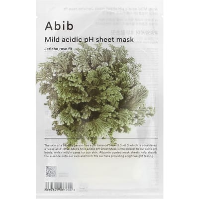 Abib, Mild Acid pH Beauty Sheet Mask, Jericho Rose Fit, 1 Sheet Mask, 1.01 fl oz (30 ml)