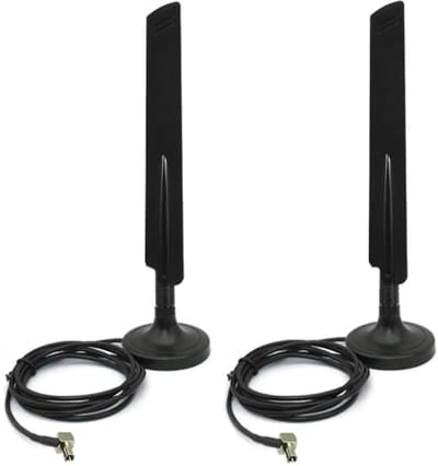 10dBi 4G LTE Antenne Mini Zachte Zweep met Magnetische Base voor Mobiele Hotspot en USB Modems