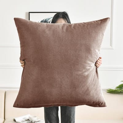 50x50/60x60/80x80CM Groot formaat sierkussenhoes Woonkamer Bank Effen kussenhoes Decor Huis Decoratieve kussensloop 50x50cm