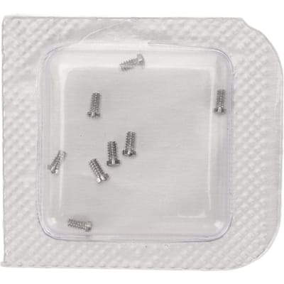8PCS Micro Vis de Réparation de Montre Acier Inoxydable Vis de Couvercle Arrière de Montre pour Ballon Bleu Femme 1 X white
