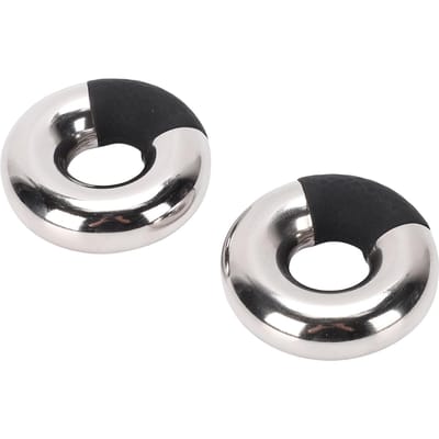1 Paire Coussinets Refroidissants pour les Yeux Soin de la Peau Réutilisables Incassables Acier Inoxydable 304 Masque pour les Yeux Noir pour Usage Domestique black
