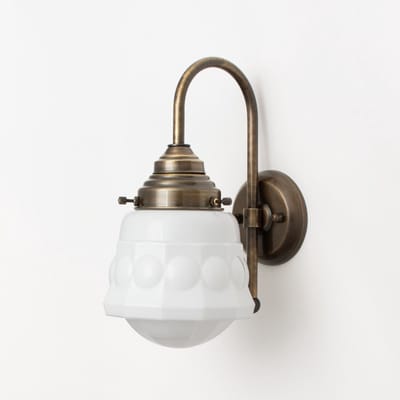 Wandlamp Weimar Meander Brons - Art Deco Trade