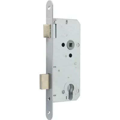Sencys Insteekslot Cilinderslot Slot Voor Binnendeur M510 - Grijs Staal - 90x50mm