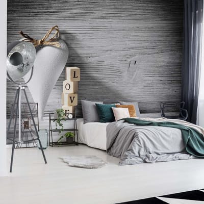 Fotobehang - Vlies Behang - Hart en Love - 416 x 290 cm