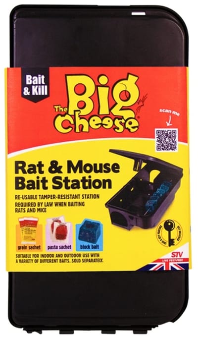 The Big Cheese - Knaagdierbestrijding - Lokstation voor ratten en muizen