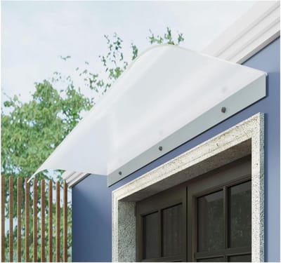 Doorzichtige Luifel - Regenbescherming - Deuren Ramen - Slagvast Polycarbonaat - 40x200cm - Helder