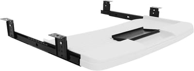 Toetsenbord Lade - Onder Bureau - Werkruimte Organiseren - Stille Uittrekfunctie - 49.5 cm - Zwart