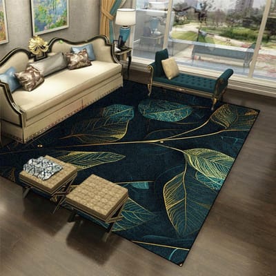 Licht Luxe Groen Tapijt voor Woonkamer Decoratie Scandinavische Tapijten Sofa Zone Decoratie Lounge Vloermat Grote Oppervlakte Kleden Slaapkamer 140*200cm