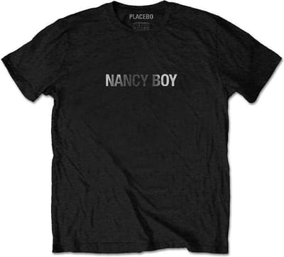 Placebo - Nancy Boy Heren T-shirt - S - Zwart