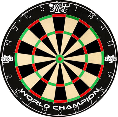 Shot Michael Smith Competition Dartboard - Darts