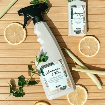 PIPPA Lemongrass & Mint Insect Repellent Spray - 500ML - Vliegenspray