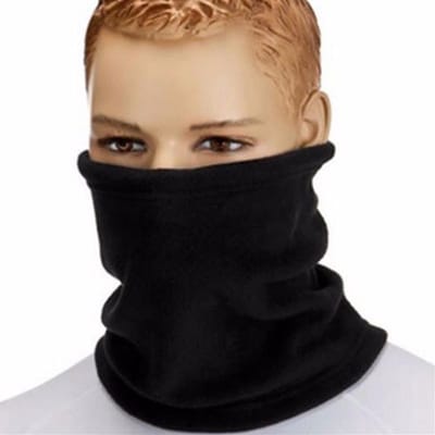 Warme nekwarmer/sjaal polar fleece neck buis voor oor warmer