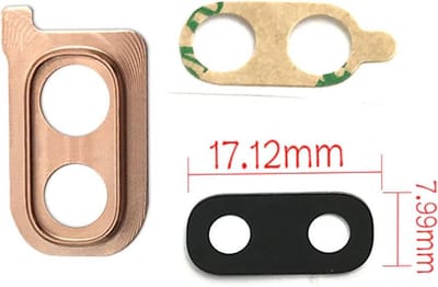 Achtercamera Cover Geschikt voor Samsung Galaxy A40 – Premium – Goud