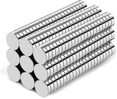 SnelShoppen - 100 Stuks Extra Sterke Mini Magneten 8x3mm, Krachtige Rond Magneten voor Magnetisch Bord, Koelkast, DIY, Bulletins, Knutselen, Whiteboar