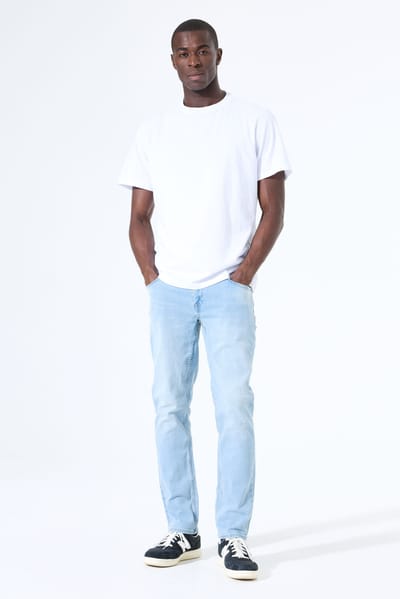 GARCIA Russo Heren Tapered Fit Jeans Blauw