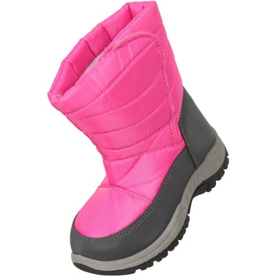 Mountain Warehouse Kinderen/Kinderen Caribou Adaptieve Sneeuwlaarzen (Helder Roze)