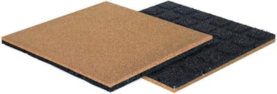 Rubberen Tegel - Valbeveiliging Plaat - Speelplek Beveiligen - UV-bestendig - 50 x 50 cm - Beige