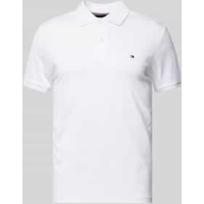 Regular fit poloshirt met logostitching