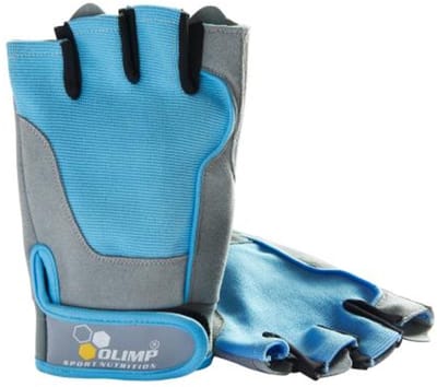 Olimp Fitness One Handschoenen Blauw - Dames Maat M