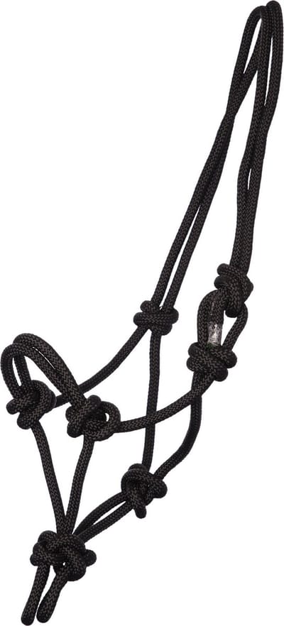 MHS Touwhalster Basic Mini Jaarling Zwart