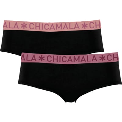 Chicamala – Meisjes Briefs – 2 Pack – Normale Lengte – Onderbroek Meisjes – Kinderkleding – Meisjes Ondergoed – 95% Katoen – Meisjeskleding
