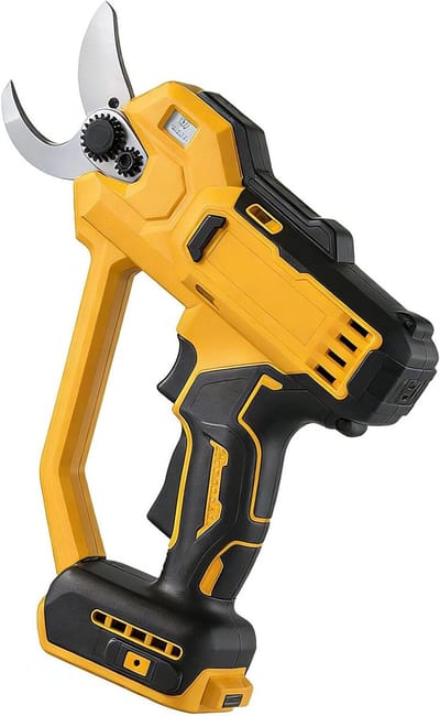 Elektrische Snoeischaar - Takkenknipper Snoeischaar - Tuinonderhoud Snoeien - SK5 Koolstofstaal Bladen - 30 mm Snijdiameter - Zwart